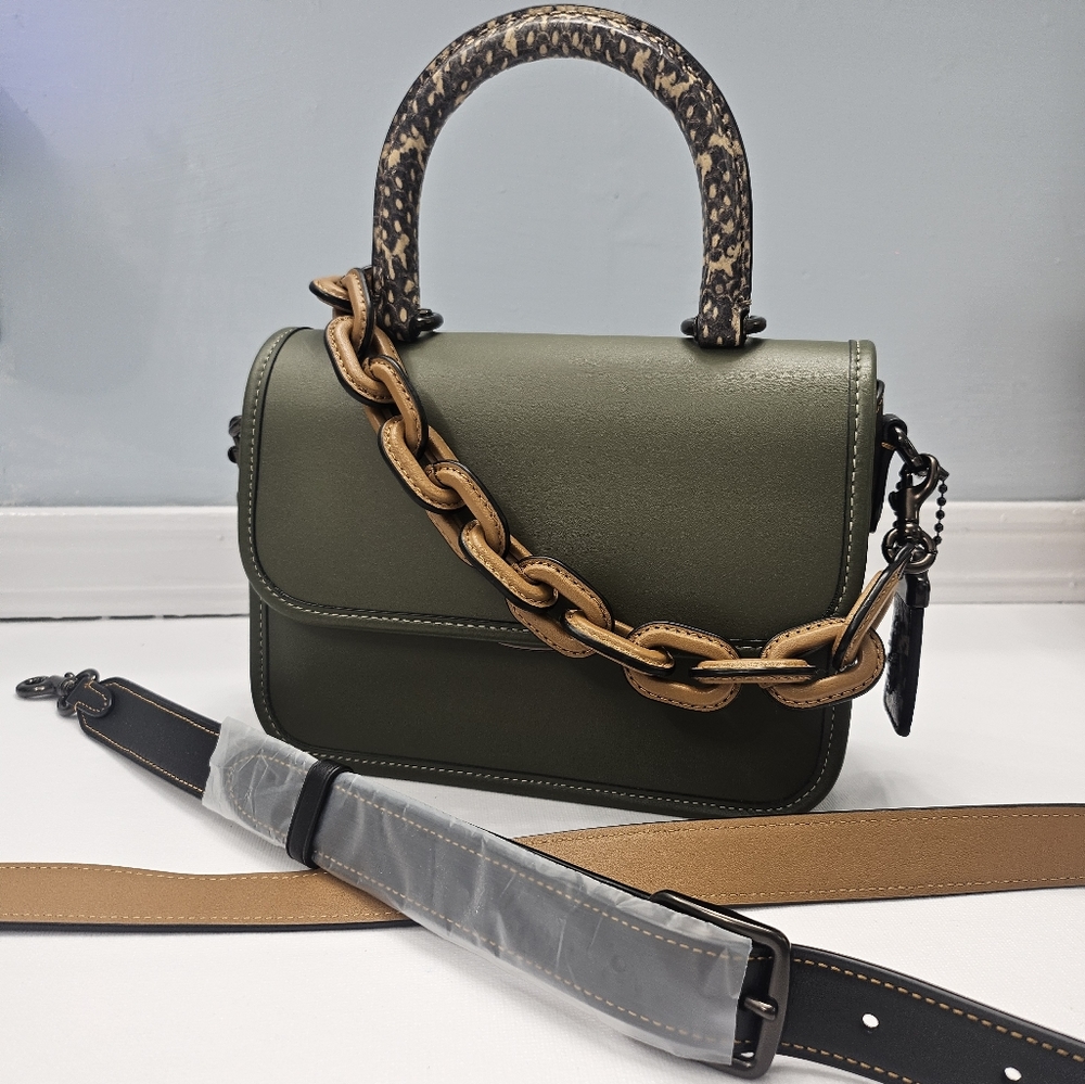 Coach rogue top handle